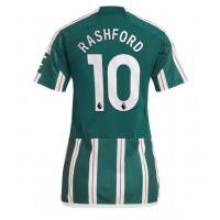 Manchester United Marcus Rashford #10 Replica Away Shirt Ladies 2023-24 Short Sleeve